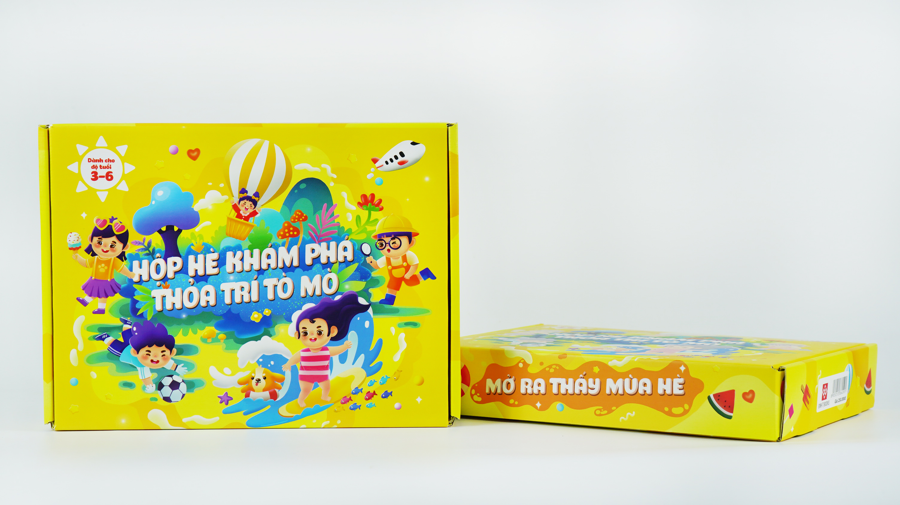 Sách - Hộp Hè Khám Phá, Thỏa Trí Tò Mò - Mở Ra Thấy Mùa Hè cho trẻ 3 - 6 tuổi - Đinh Tị Books