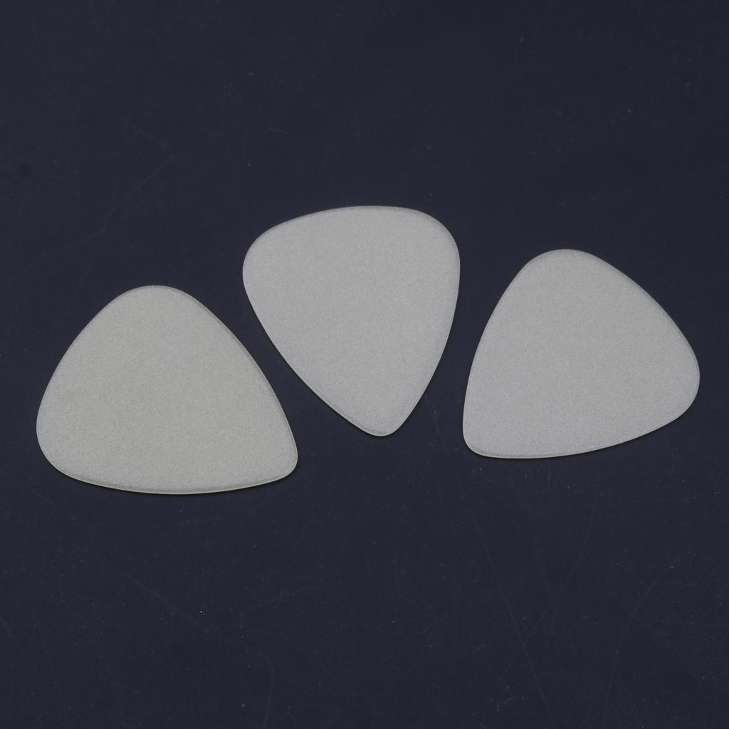 10 Pcs Of Set Shine Guitar Pick Plectrum Heart Shaped For Guitar Parts