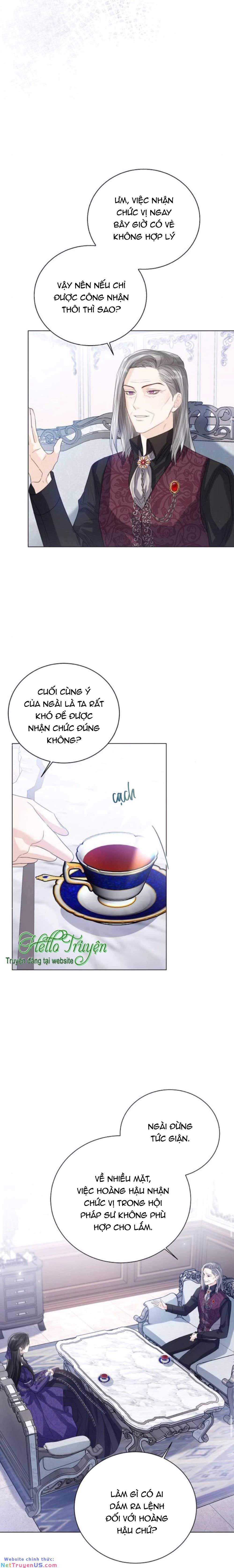tôi sẽ từ bỏ vị trí hoàng hậu chapter 36.2 4