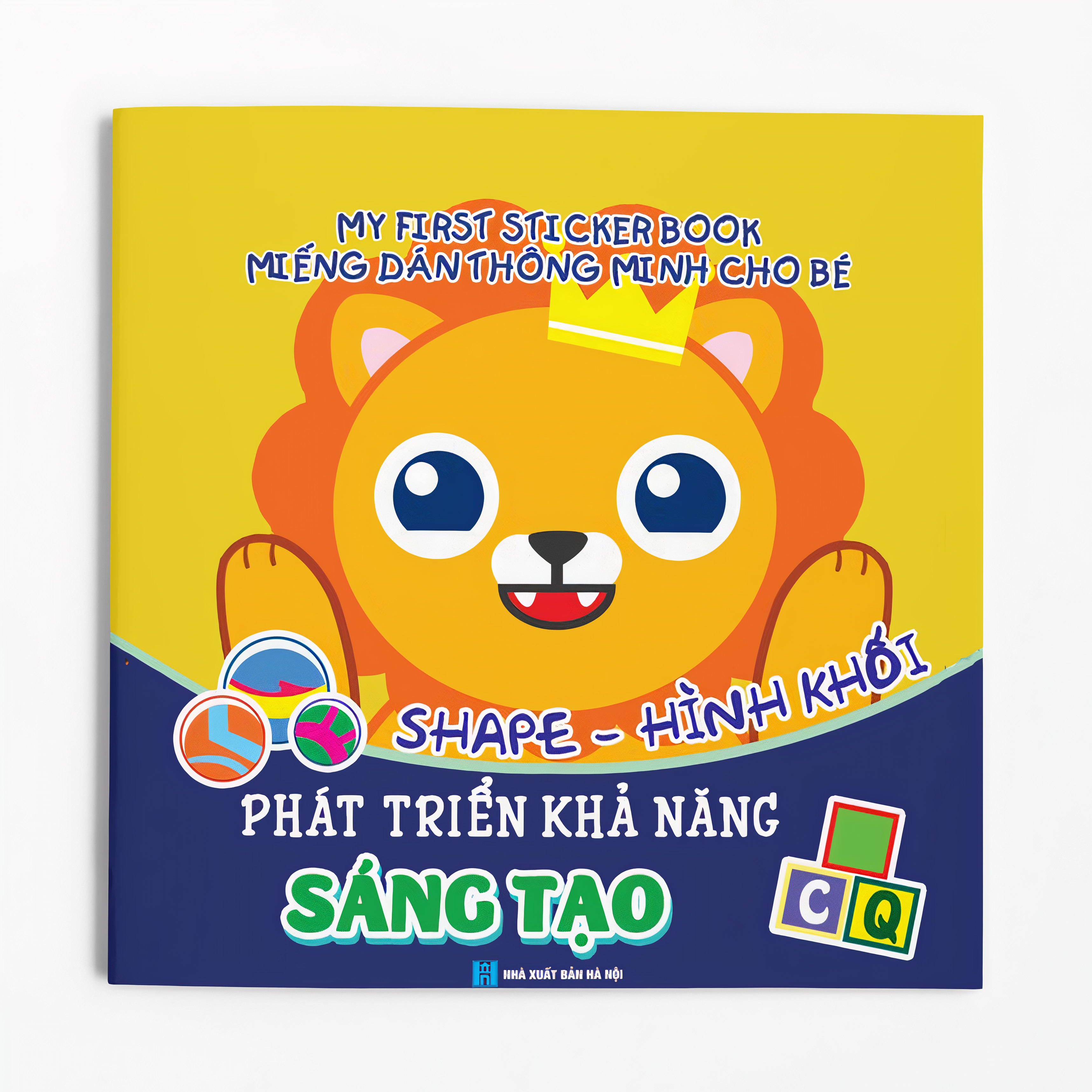 Combo 6 cuốn: Miếng dán Thông minh cho bé (Phát triển EQ - IQ) - My First Sticker Book