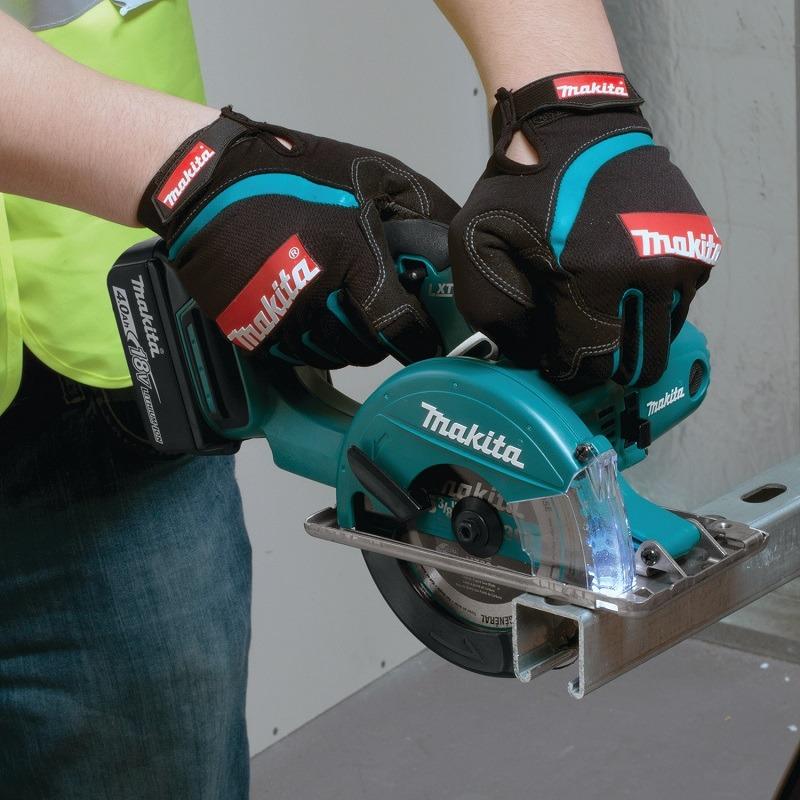 MÁY CẮT KIM LOẠI DÙNG PIN 18V 136MM MAKITA DCS550RME - HÀNG CHÍNH HÃNG