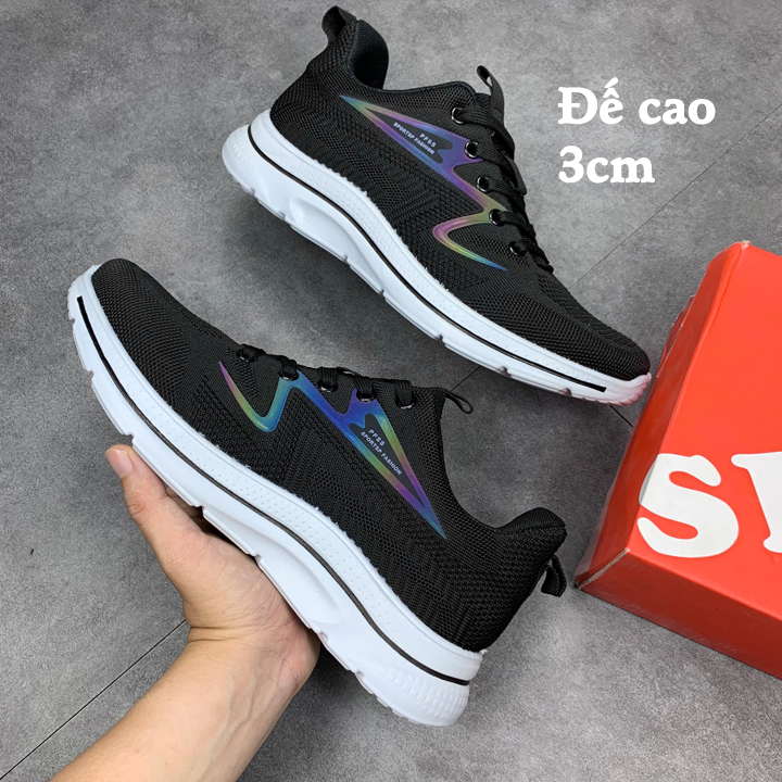 Giày thể thao nam sneaker chính hãng thương hiệu ZAVAS đế êm và nhẹ bằng lưới thoáng khí - S415