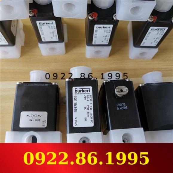 Van Điện Từ Burkert Van Điện Từ Chống Ăn Mòn 0330 Chống Ăn Mòn Pvdf 24VDC 00136348