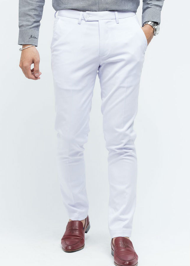 Quần Tây Nam Titishop QTN31 - Trắng (Size