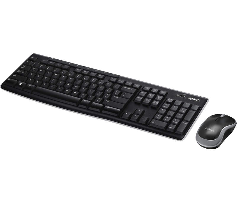 Bộ bàn phím chuột không dây Logitech MK270r - Hàng Chính Hãng - Bảo Hành 36 Tháng