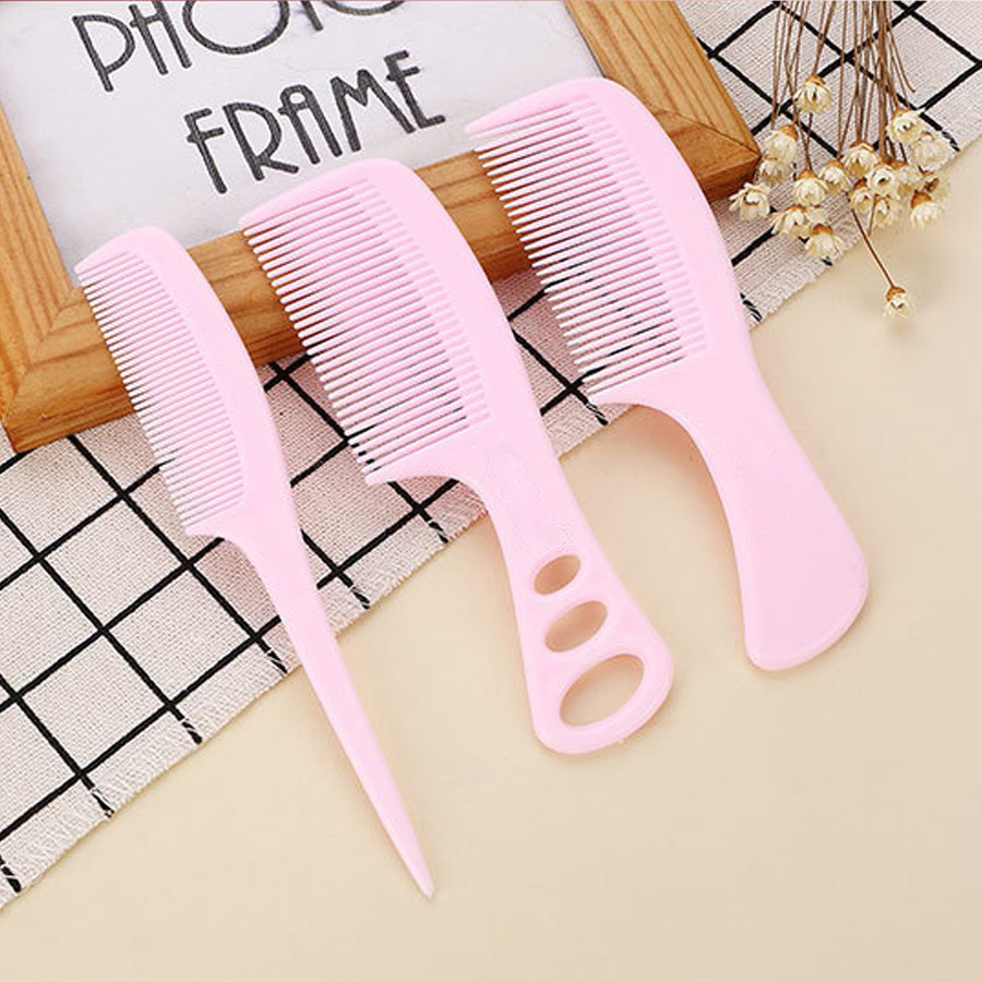 Bộ 3 lược chải tóc Hair Comb (Màu ngẫu nhiên)