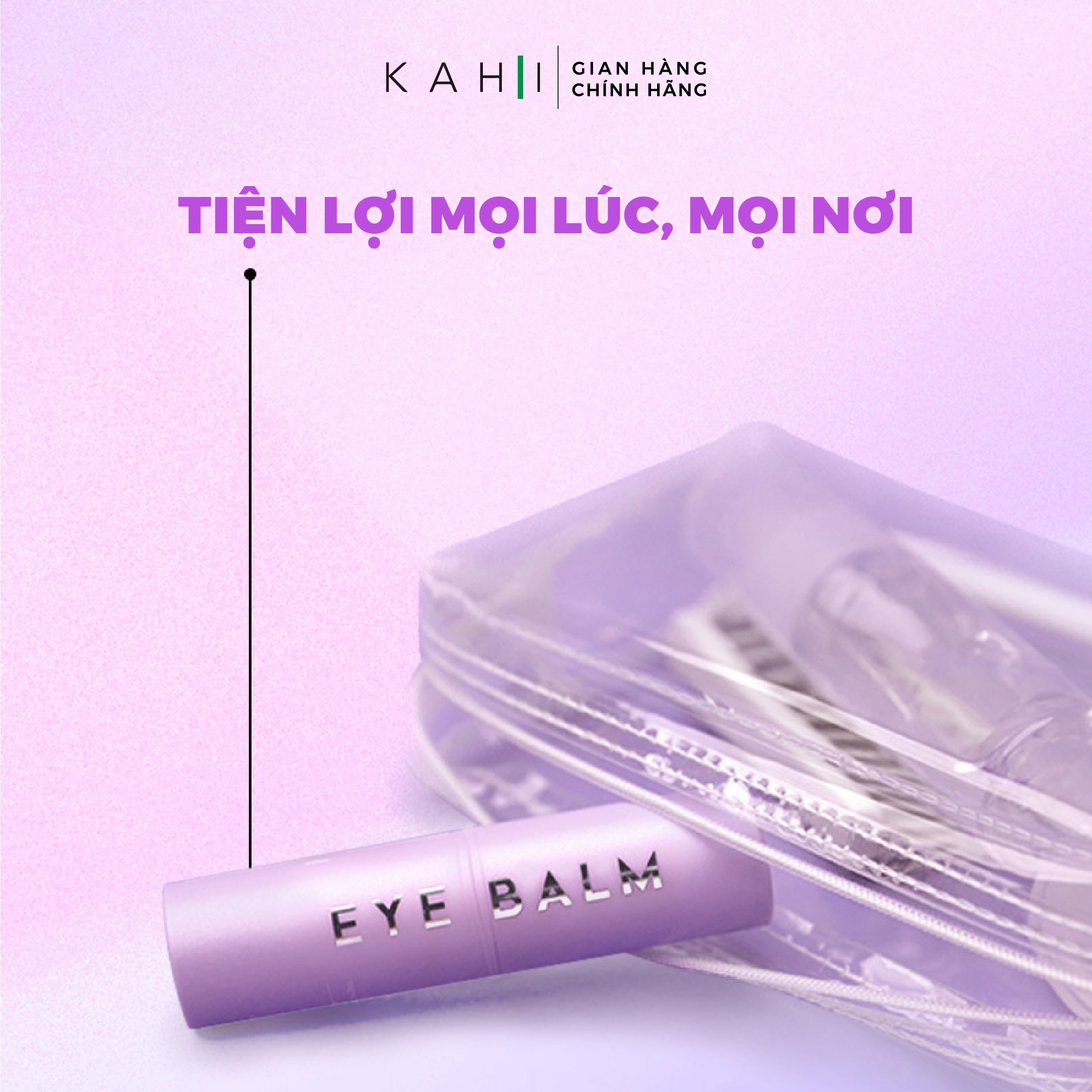 Sáp Dưỡng Ẩm Kahi Eye Balm - Cải Thiện Quầng Thâm Mắt 9g