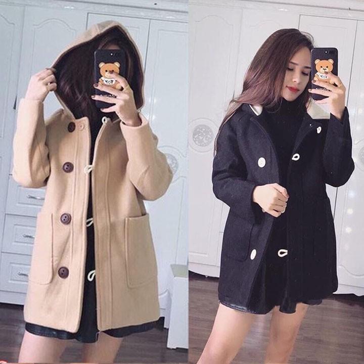 Áo khoác dạ nữ dáng dài