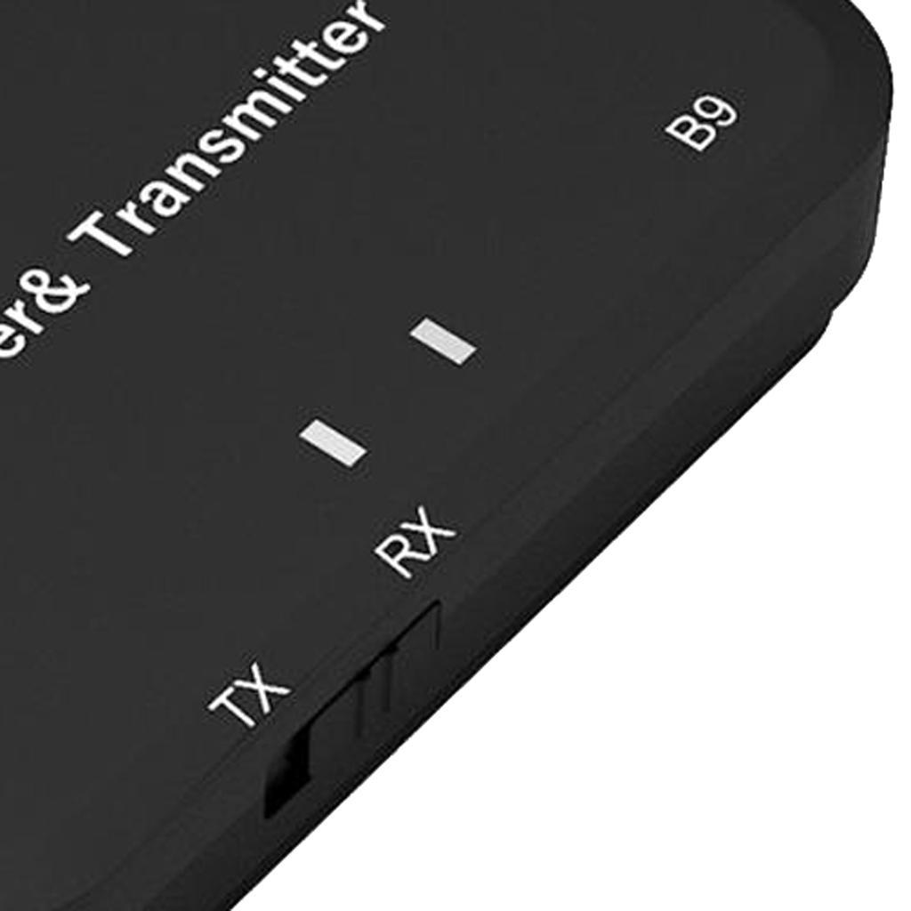 Transmitter+Receiver Audio 3.5mm Adapter For TV PC Earphones