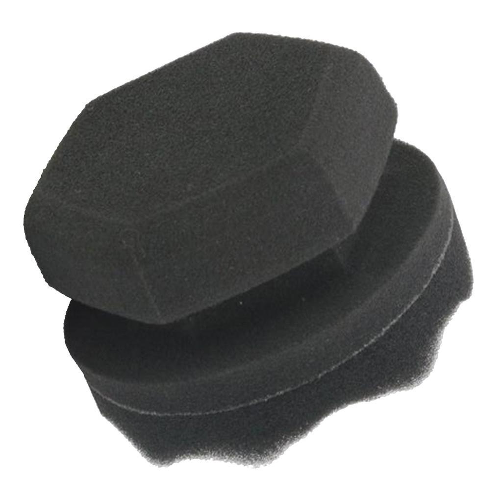 4Pieces Auto Car Sponge Polishing Buffing Pads 8cm and 11cm Cleaning Pads