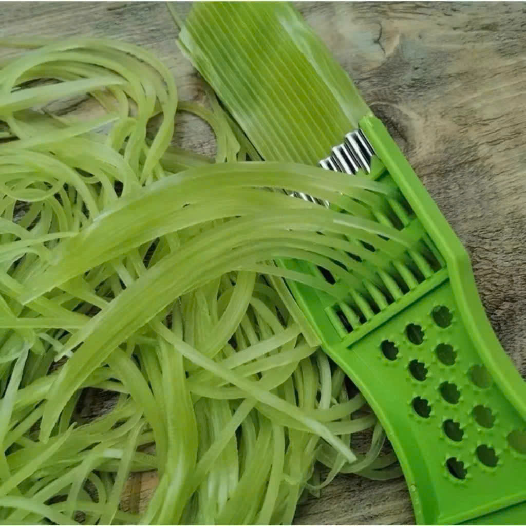 Nạo Rau Củ Quả Đa Năng 5in1 Loại Vỉ Xịn Loại 1, Lưỡi Răng Cưa Cán Nhựa Dùng Gọt Vỏ, Tạo Hình Rau Củ 3002 - HÀNG CHÍNH HÃNG MINIIN