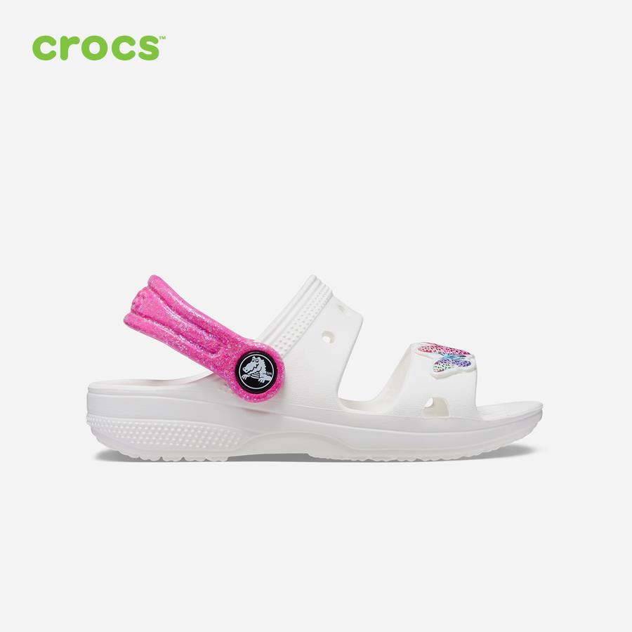 Xăng đan trẻ em Crocs Classic Embellished - 207803-100