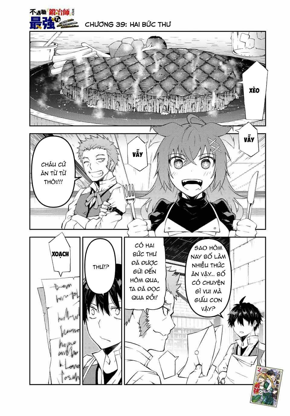 từ chức nghiệp yếu nhất trở thành "thợ rèn" mạnh nhất chapter 39 1