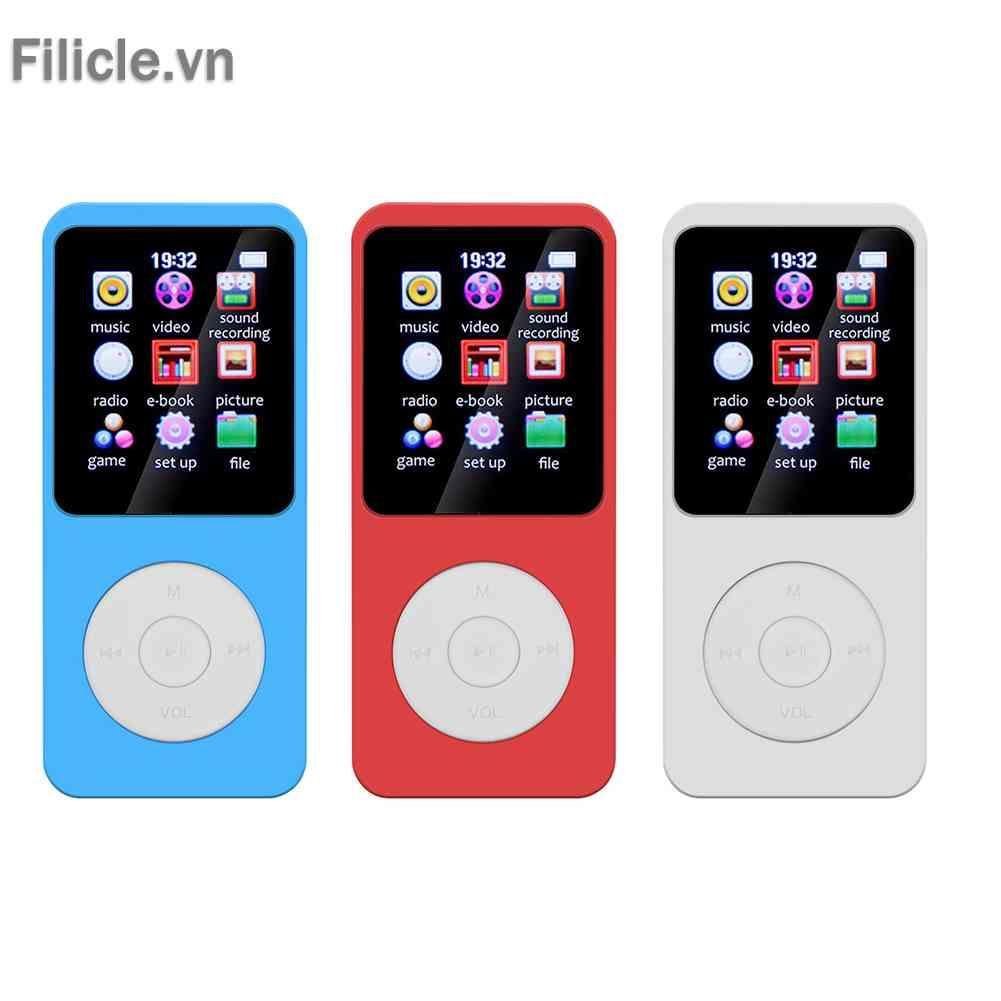 Máy Nghe Nhạc MP3 MP4 Màn Hình Màu 1.8 inch