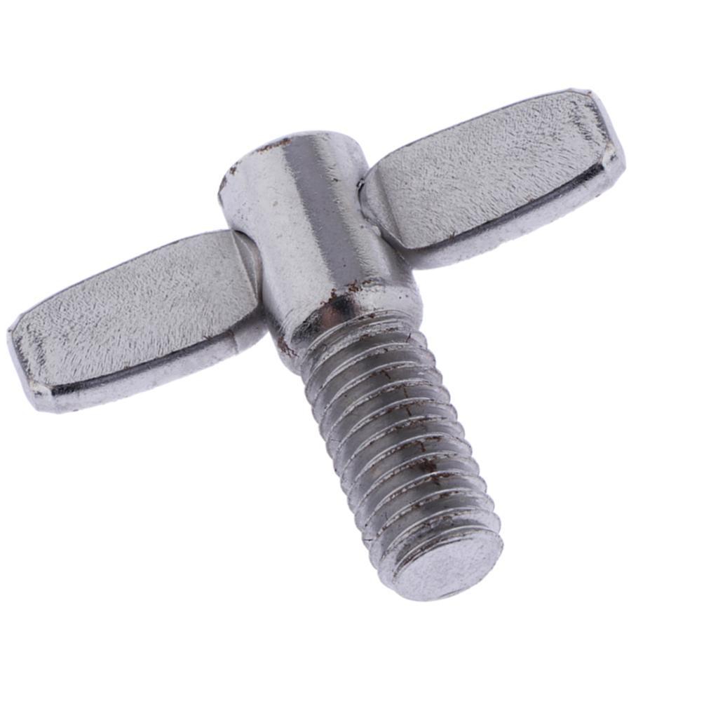 3-  Cymbal Stand Wing Screw Nut Drum Percussion Parts