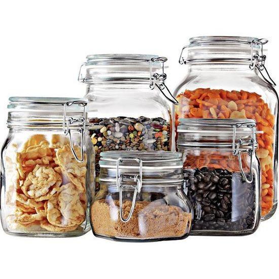 Hũ thủy tinh nắp cài Fido 2000ml -Italy