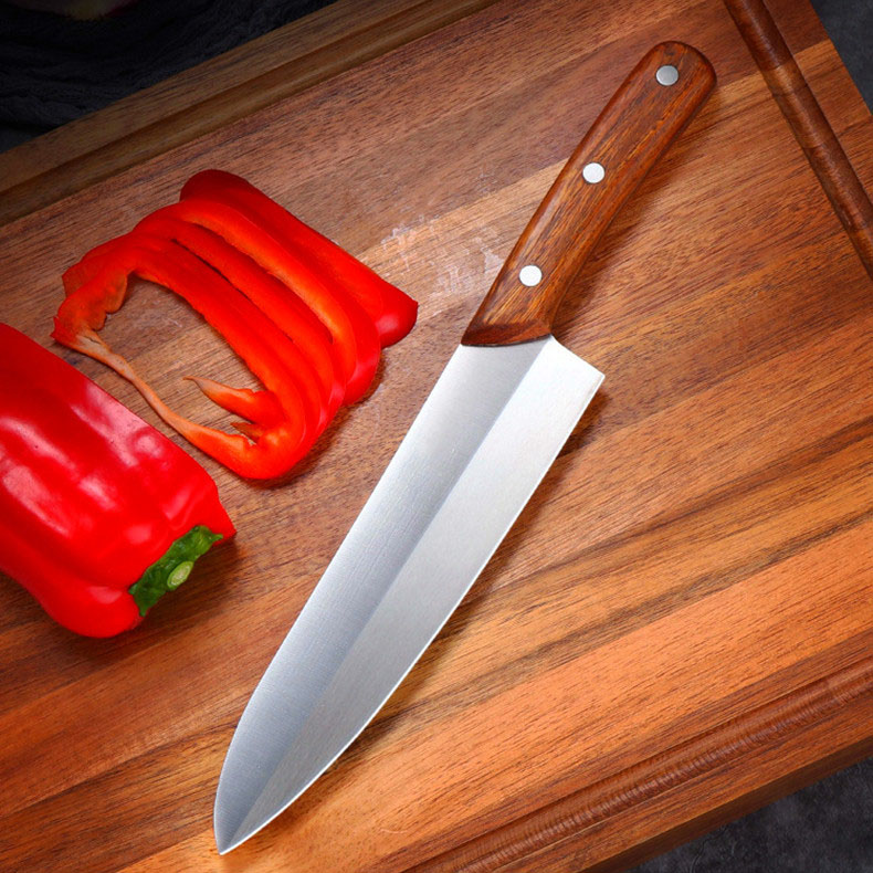 Dao Thái Nhật Inox Cao Cấp ASAKH - SK5 Chuyên Thái Thịt - Gọt - Cắt Hoa Quả Chất Liệu Inox Siêu Sắc