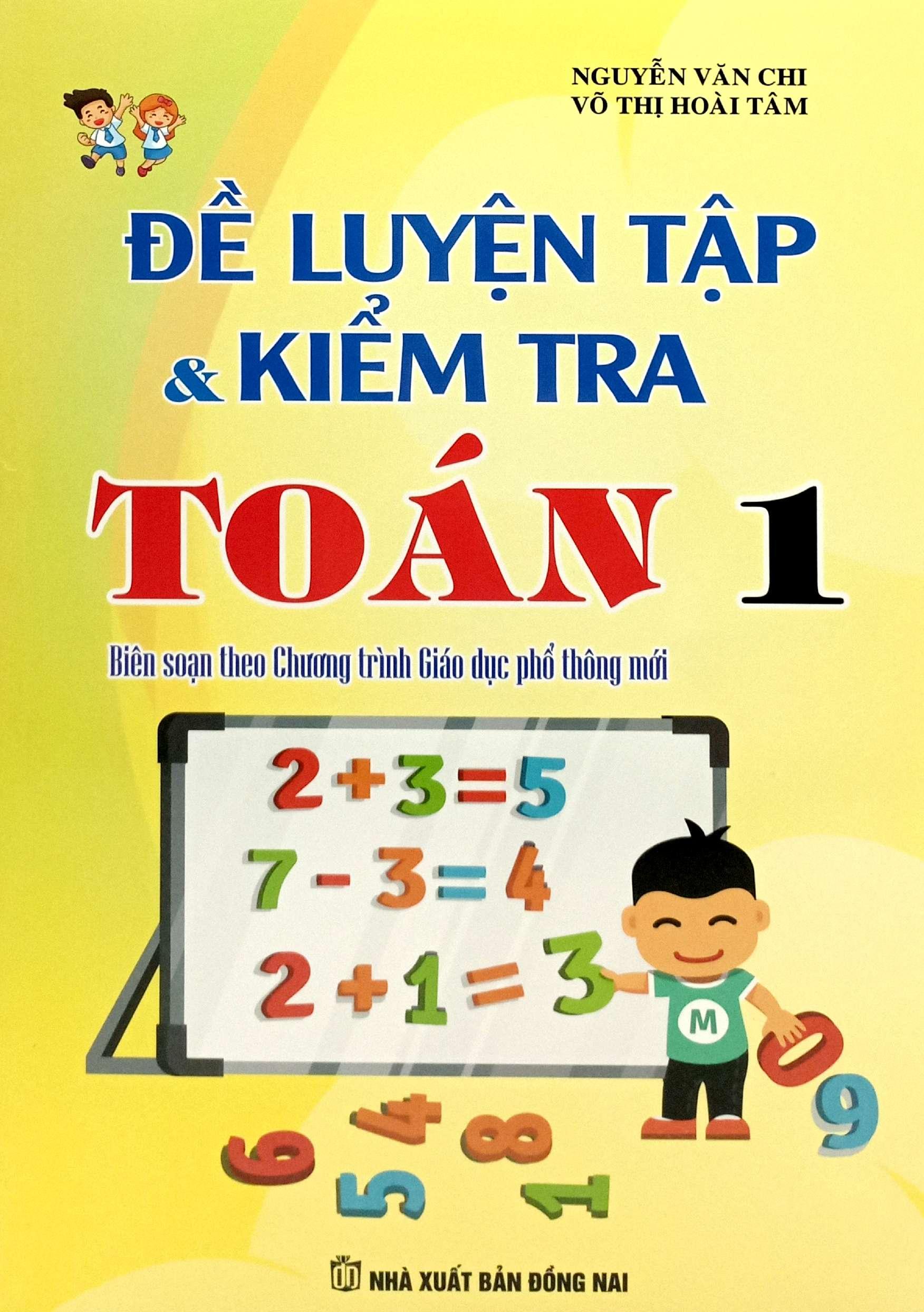 Sách - Đề Luyện Tập Và Kiểm Tra Toán 1
