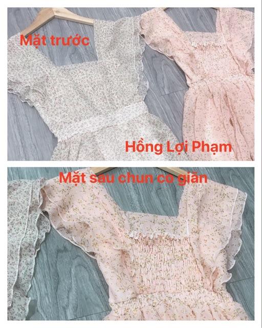 Đầm cánh tiên hoa nhí 2 tầng cánh tiên (