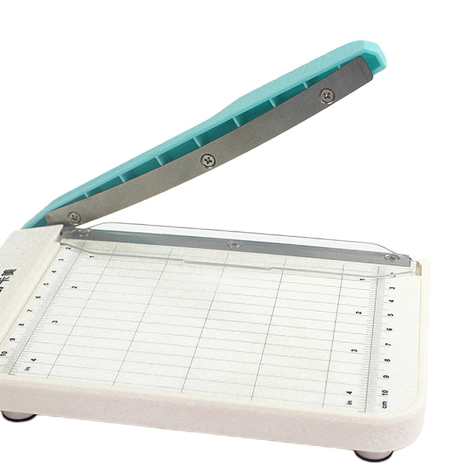 Portable 6'' Paper Trimmer Guillotine Photo Cutter for Label Coupon Laminated Paper Home Office
