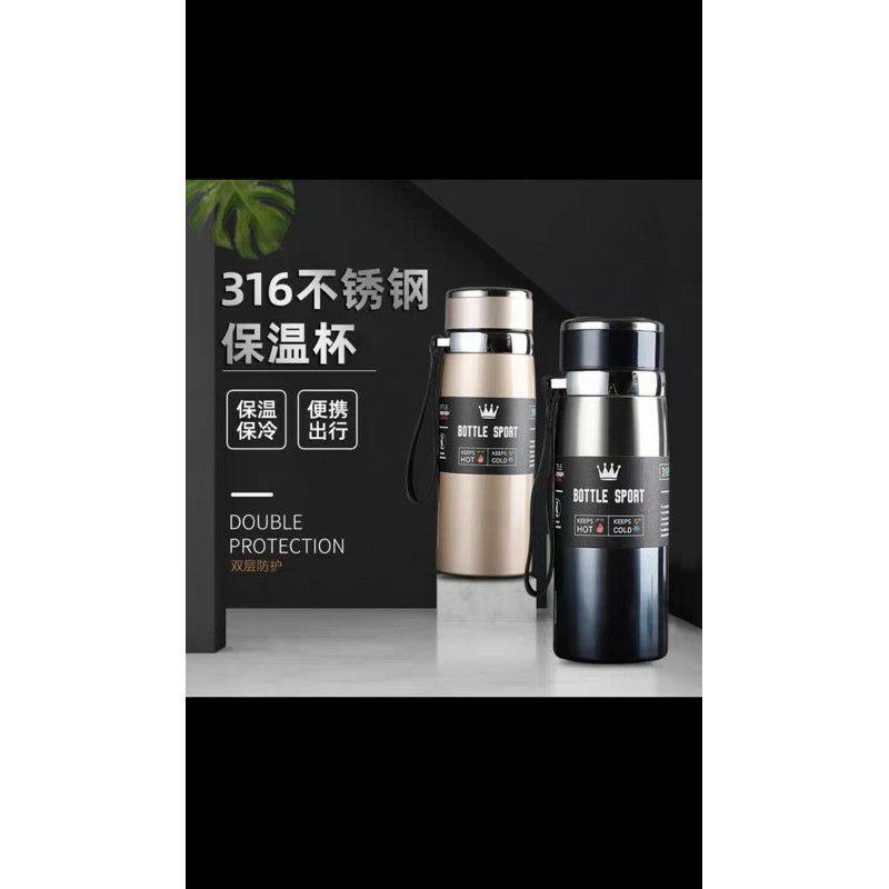 BÌNH GIỮ NHIỆT INOX 304 BOTTLE SORT CAO CẤP 800ml