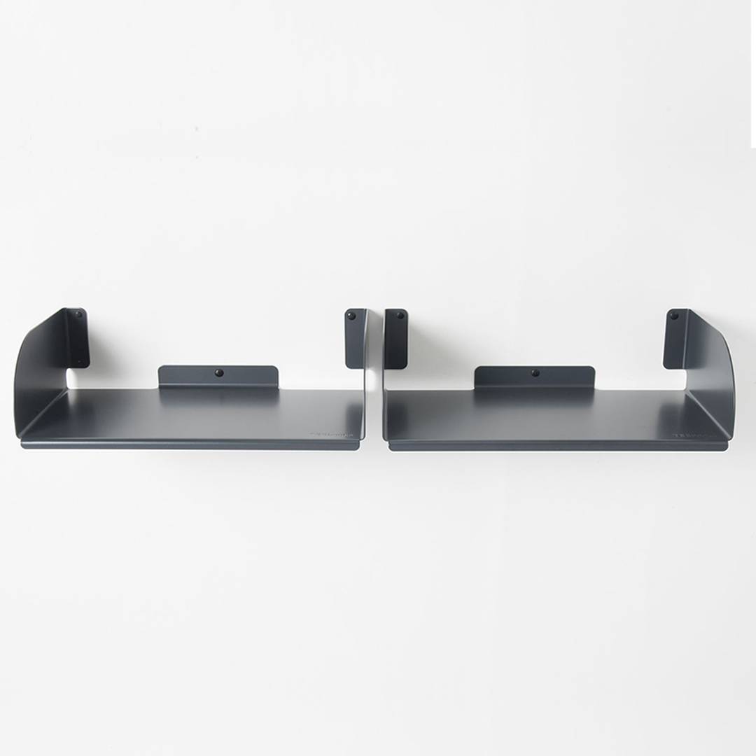 Kệ sách treo tường chữ D60 (set 2) - Trắng