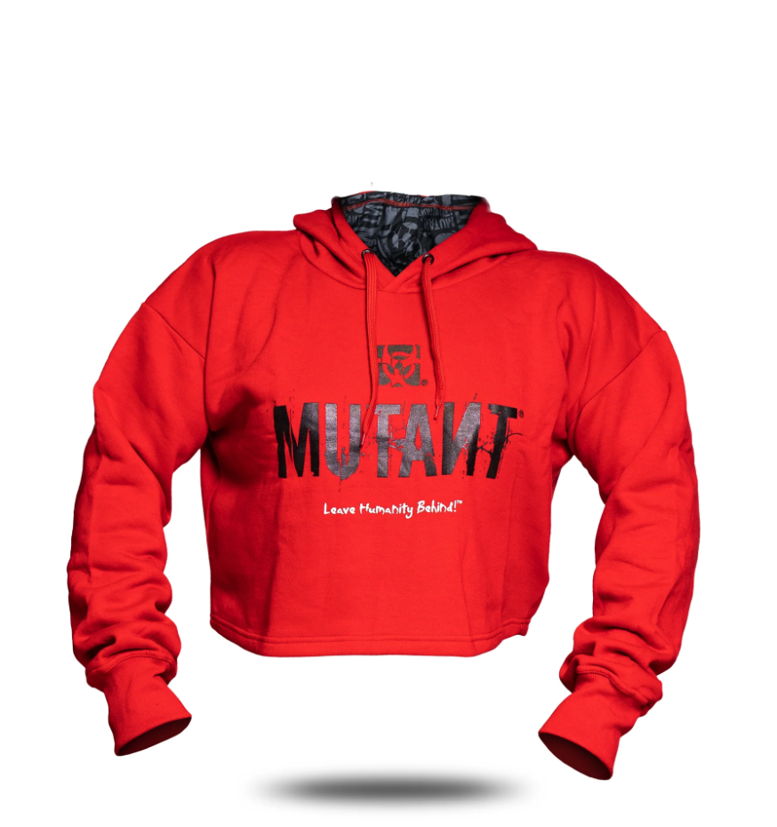 Áo Mutant 3-Pillar Crop Hoodie