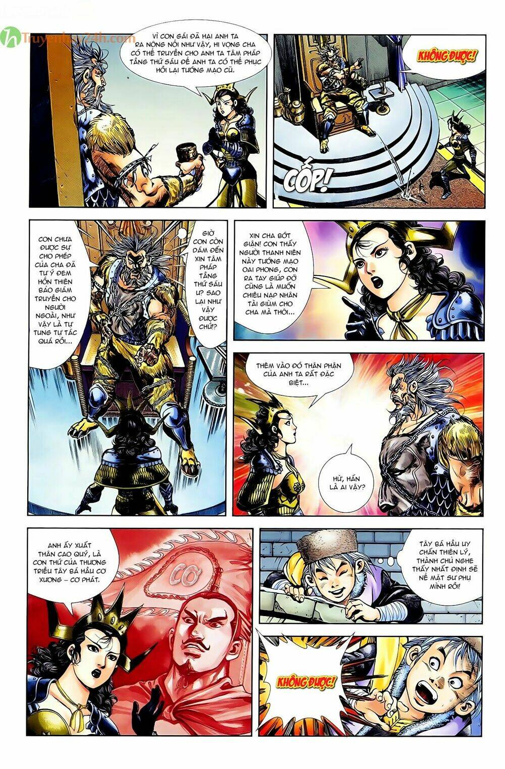 thiên tử truyền kỳ 1 - cơ phát khai chu bản chapter 47 18