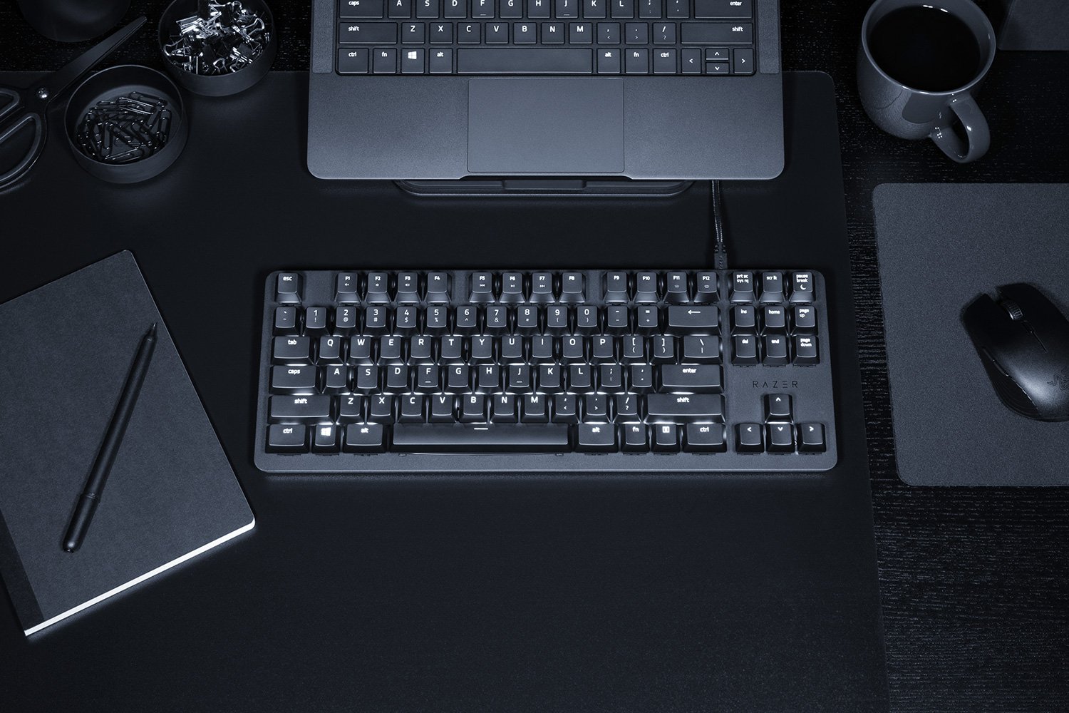 Bàn phím Razer BlackWidow Lite–Silent Mechanical-US Layout-Orange Switch_Hàng chính hãng