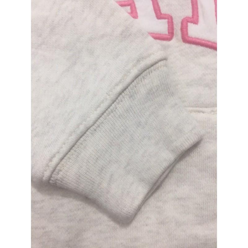 Áo Khoác Trẻ Em Hoodie Màu Trắng Kem Thêu