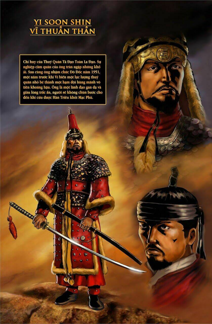 vĩ thuấn thuần: chiến binh và hộ thế giả | yi soon shin: warrior and defender chapter 0 5