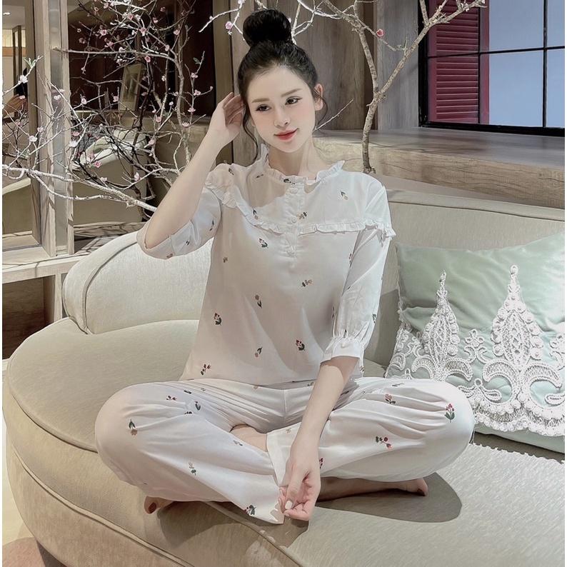 Quần áo đồ bộ nữ xinh chất kate