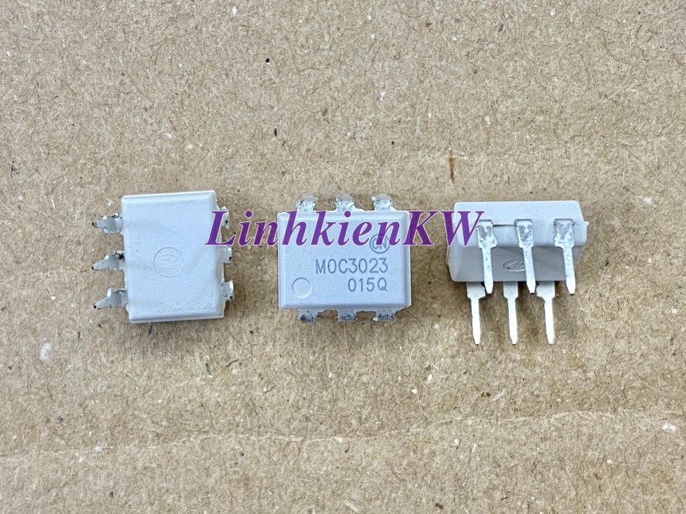 Opto khuếch đại thuật toán MOC3023 cắm Dip-6 mới, chính gốc.