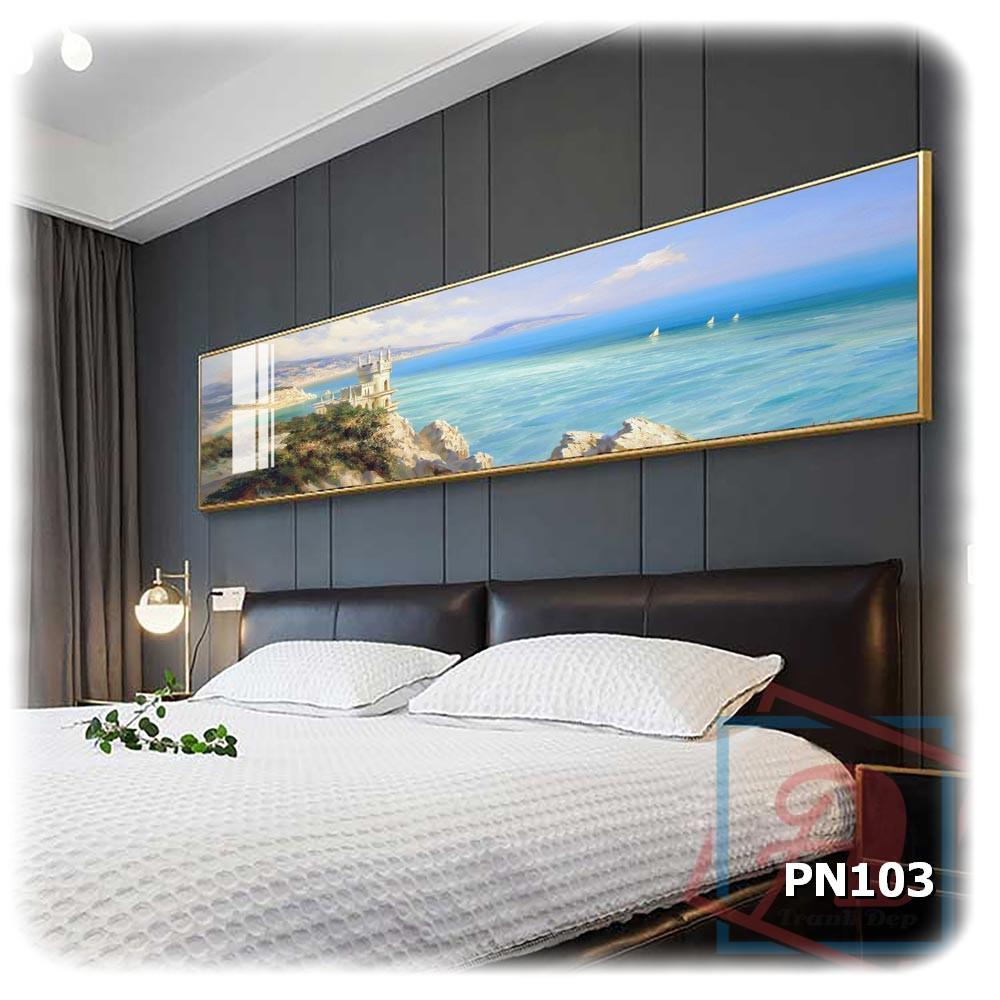 Tranh canvas khổ lớn trang trí phòng ngủ - PN103