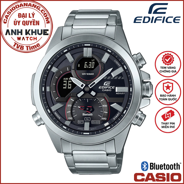 Đồng hồ nam dây kim loại Casio Edifice chính hãng ECB-30D-1ADF (48mm)