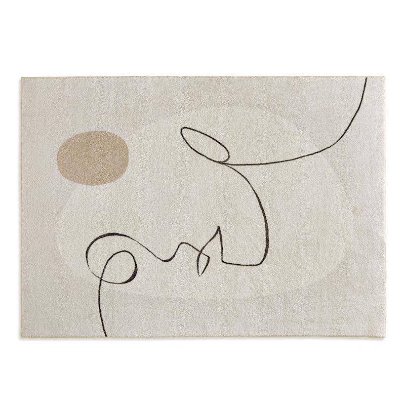 Thảm Lót Sàn Họa Tiết Trừu Tượng Đơn Giản Hiện Đại