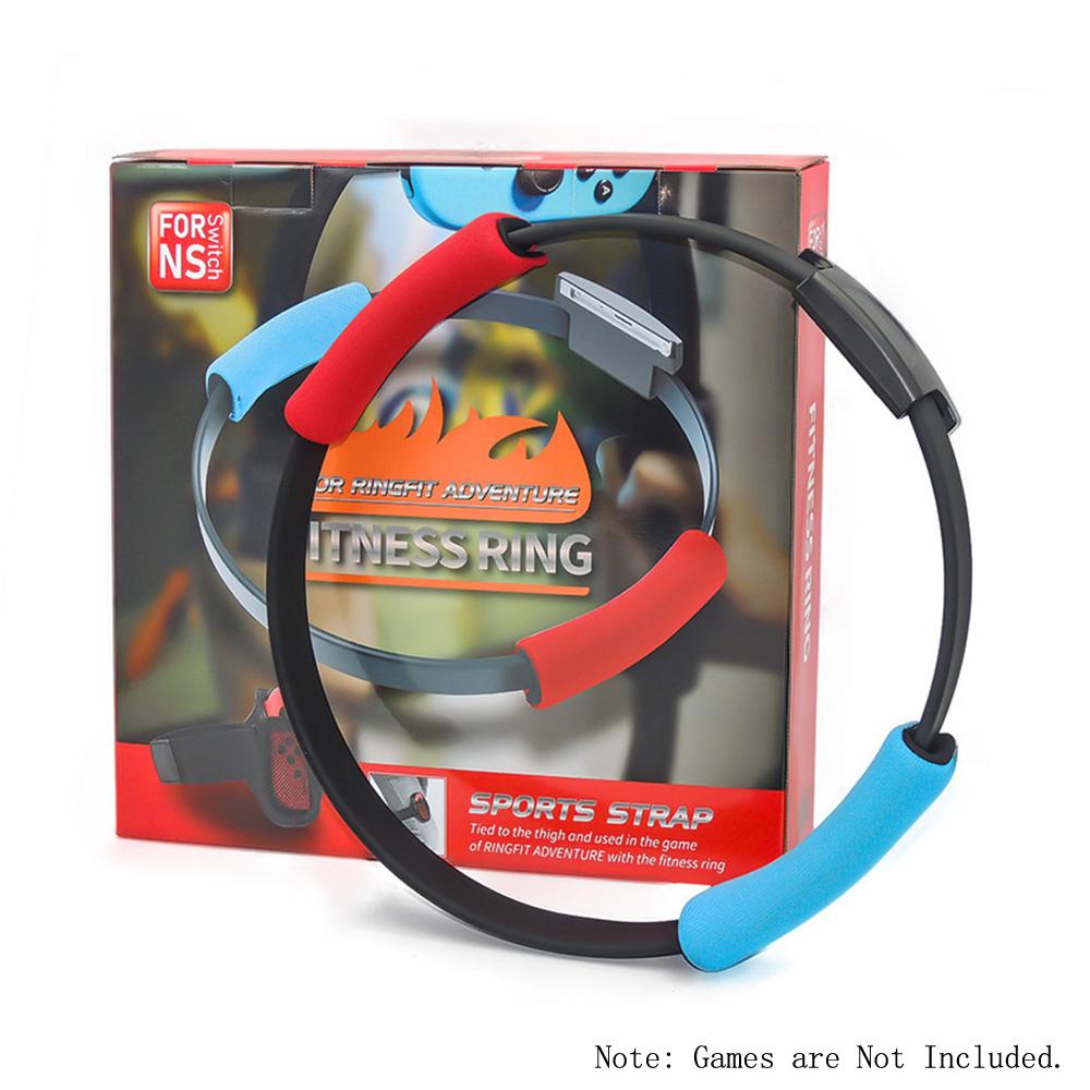 Compatible with Nintendo Switch Joy-con Ring Fit Adventure Game Adjustable Elastic Leg Strap Sport Band Ring-Con Grips