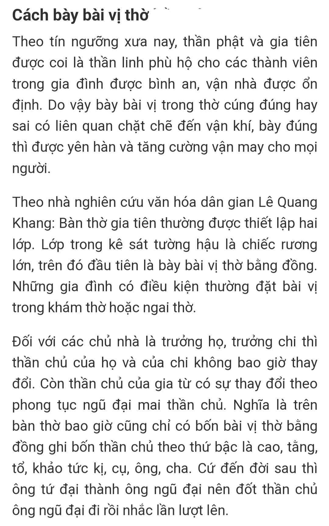 Bài vị thờ cúng gia tiên bằng gỗ hương đá kt 68×30×19cm