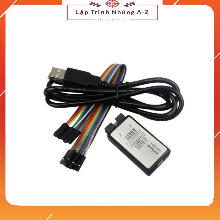 [Lập Trình Nhúng A-Z][102] USB Phân Tích Tín Hiệu Số Logic 24Mhz 8 Kênh ARM FPGA