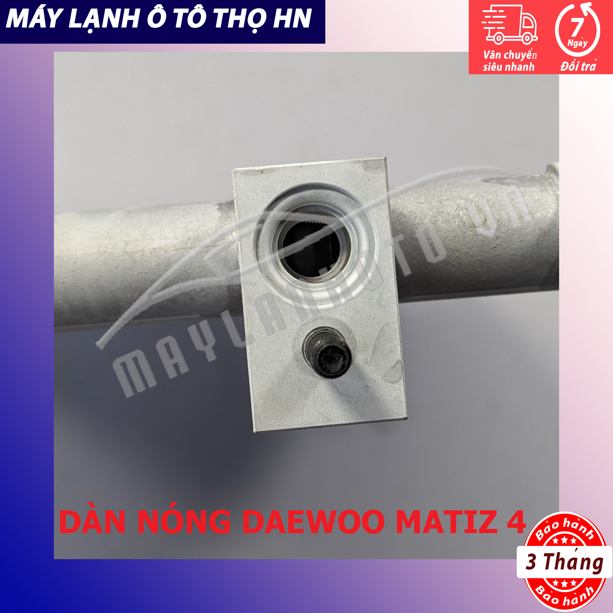 Dàn nóng Daewoo Matiz 4 - Chevrolet Spark - Groove 2012 2013 2014 2015 Hàn Quốc 12 13 14 15