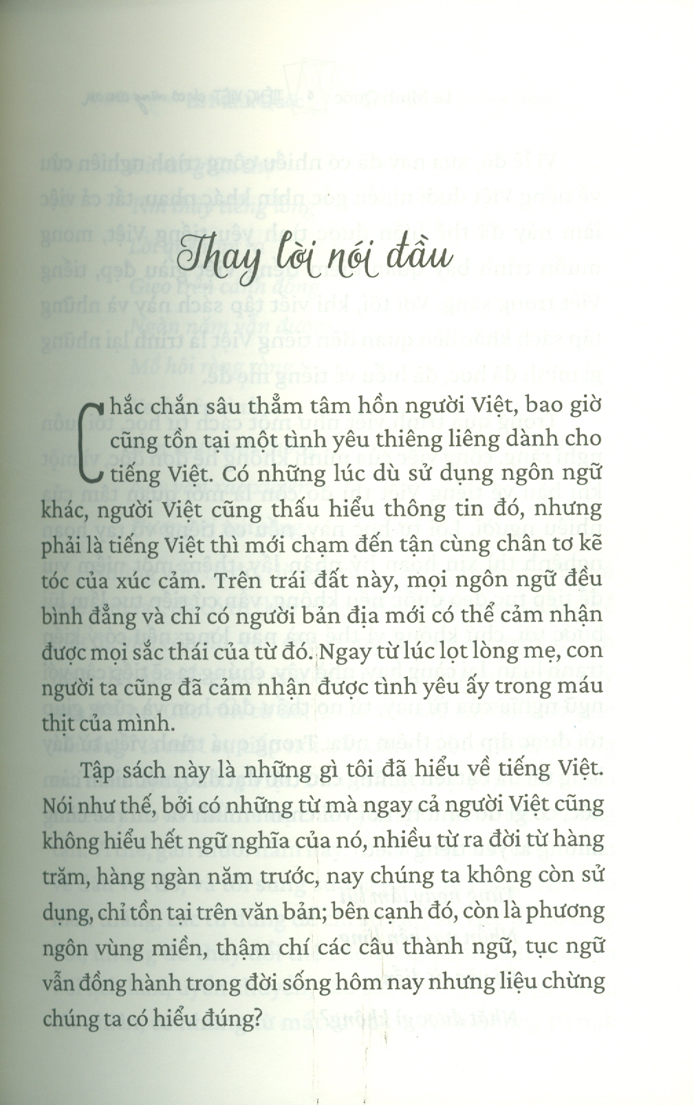 Tiếng Việt Cắc Cớ Cũng Cứng Cựa - Tiếng Nước Ta