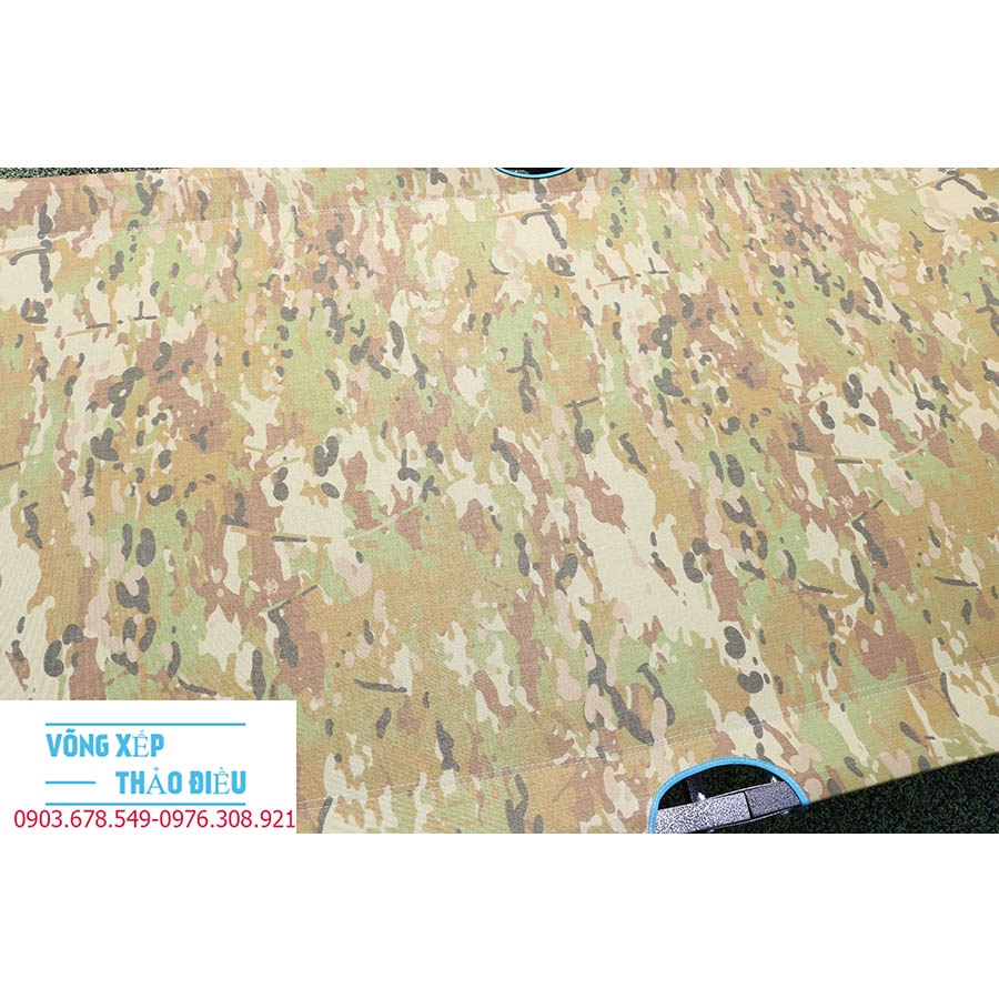 Giường xếp lớn 90cm vải bố khung sơn tĩnh điện cao cấp