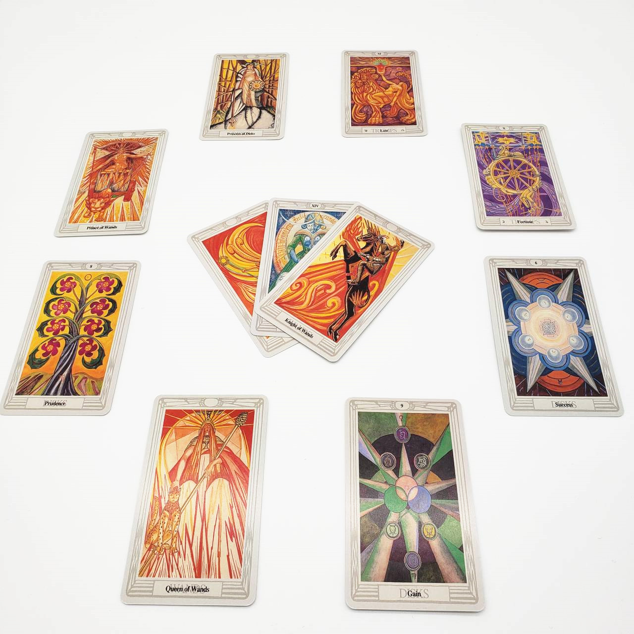 Bộ Bài Bói Tarot Aleister Crowley Thoth Tarot New Cao Cấp