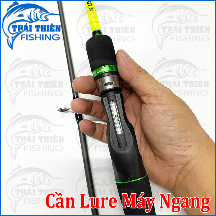 Cần Máy Ngang Carbon Kuwwa Myster 702M Dùng Câu Lure Lóc, Chẽm, Tráp Cảm Giác