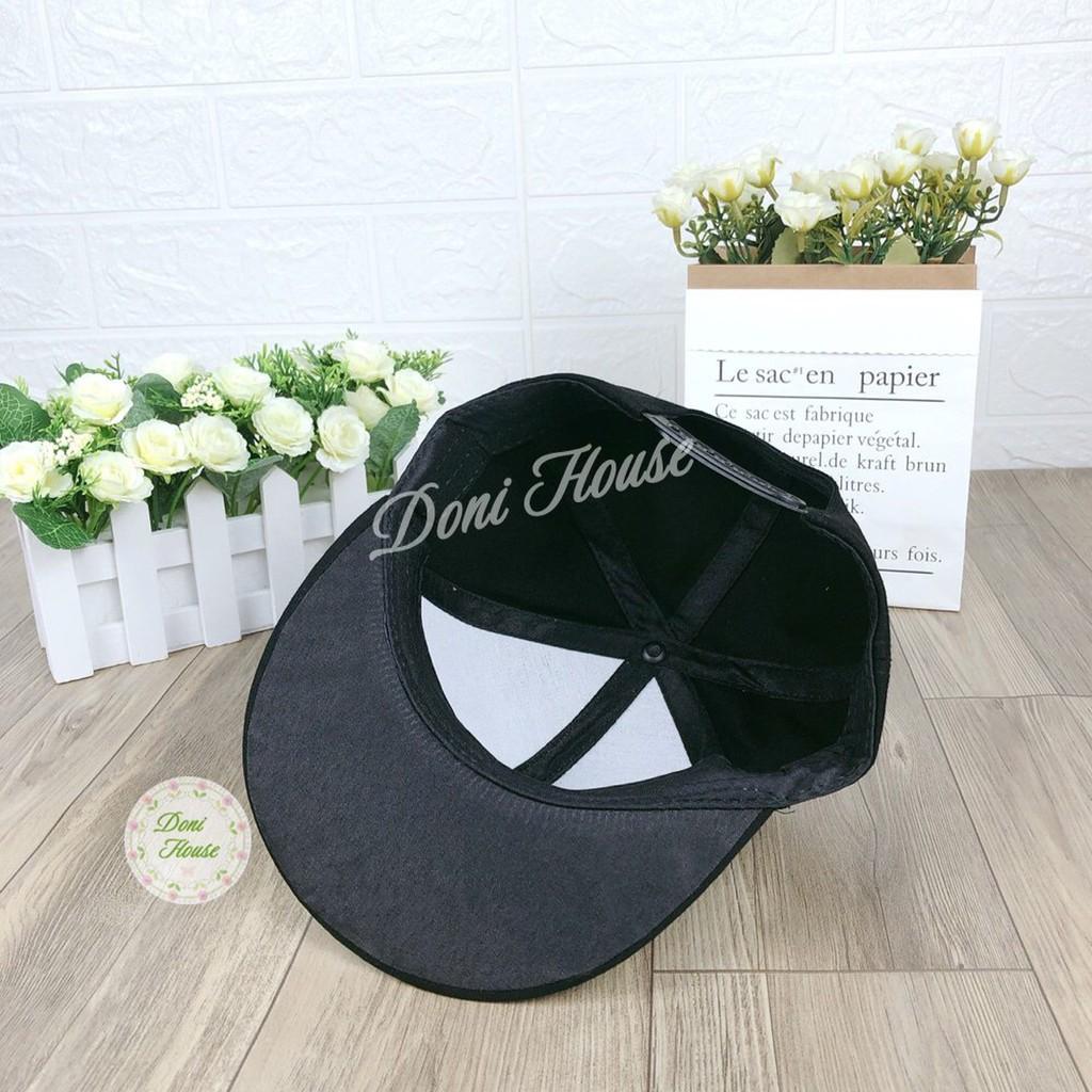 Nón Kết Mũ Lưỡi Trai Từ 4 5 6 7 Tuổi Vòng Đầu 52cm Cho Bé Trai Thêu Chữ Phong Cách Hiphop - Doni House