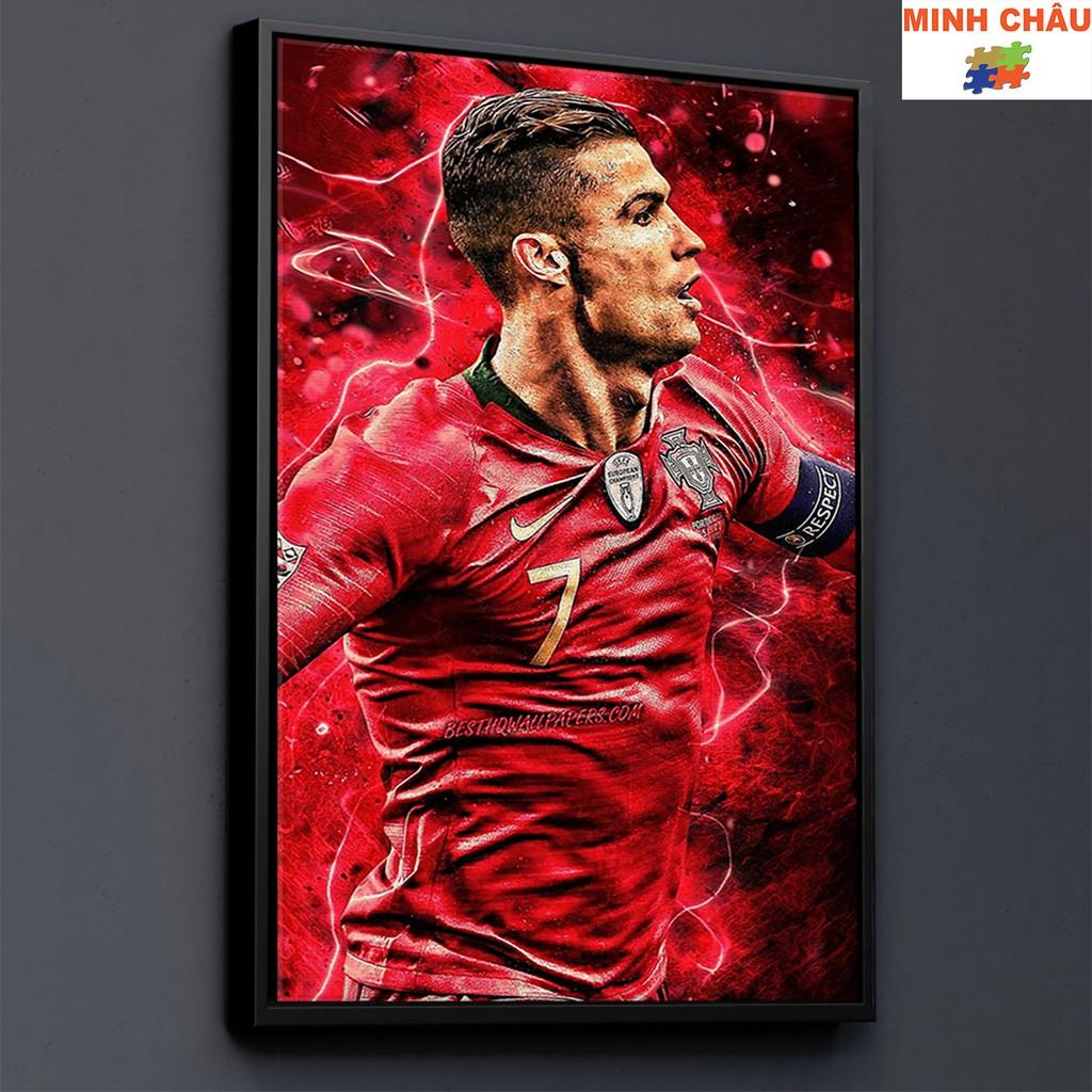 Tranh Canvas | Tranh treo tường trang trí CẦU THỦ BÓNG ĐÁ - Mẫu 19
