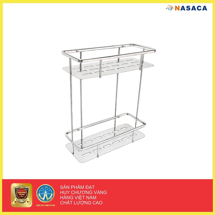 Kệ Inox Tấm Dài Đôi Tovashu TD2