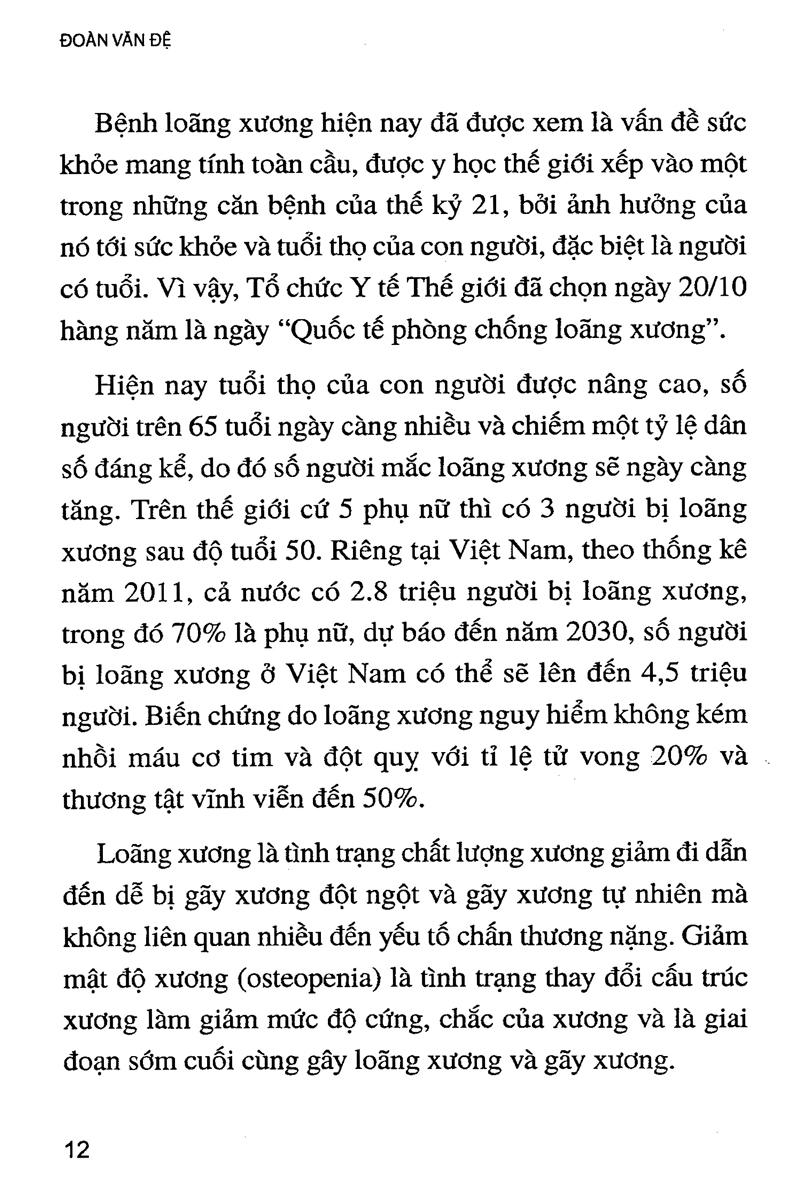 Sách Phòng Và Chữa Bệnh Loãng Xương