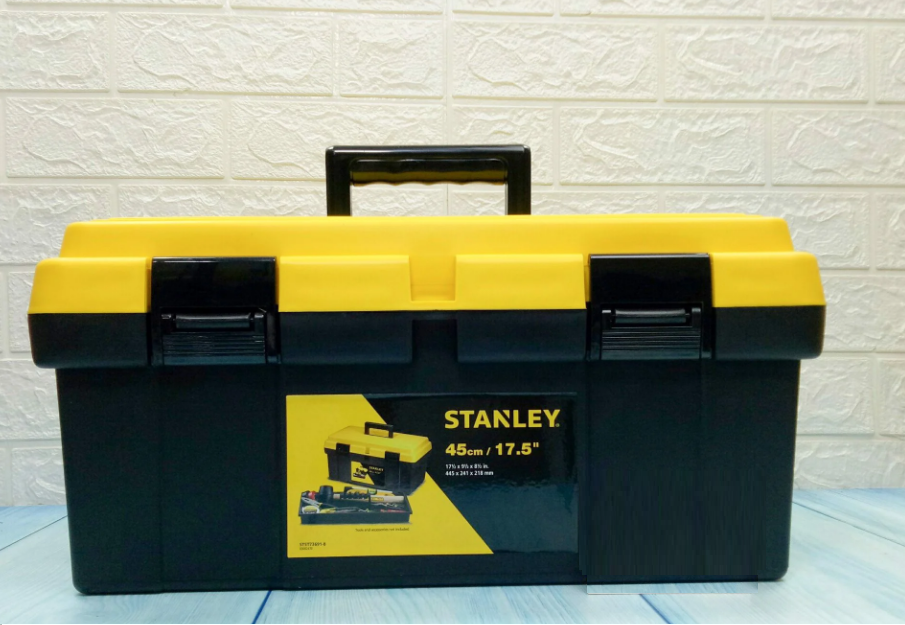 THÙNG ĐỒ NGHỀ NHỰA 17.5" STANLEY STST73691-8 - HÀNG CHÍNH HÃNG