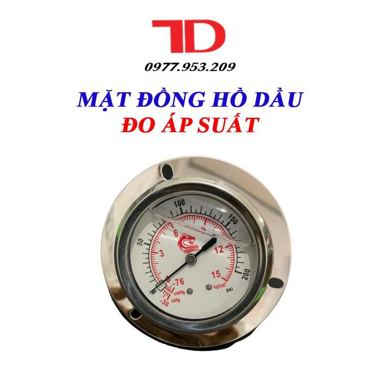 Mặt đồng hồ dầu đo áp suất